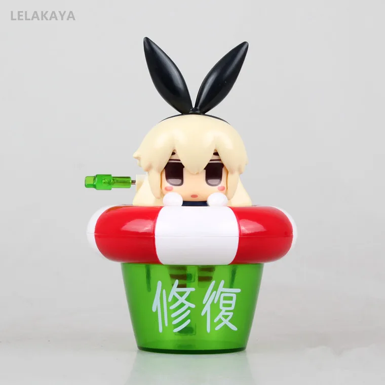 10 см аниме экшн-фигурка Kantai Collection Shimakaze Bath Play ванная Мини Q Ver PVC 1/10 масштабная
