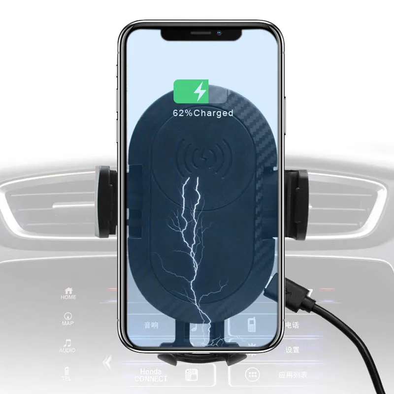 Arvin автомобильное беспроводное зарядное устройство для iPhone X XS max XR автомобильный держатель телефона Qi Быстрая зарядка беспроводное зарядное устройство Поддержка смартфона voiture