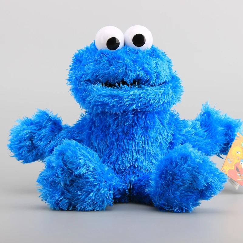 30 шт./лот кукла марионетка Улица Сезам игрушечные куклы Elmo печенье монстр большая