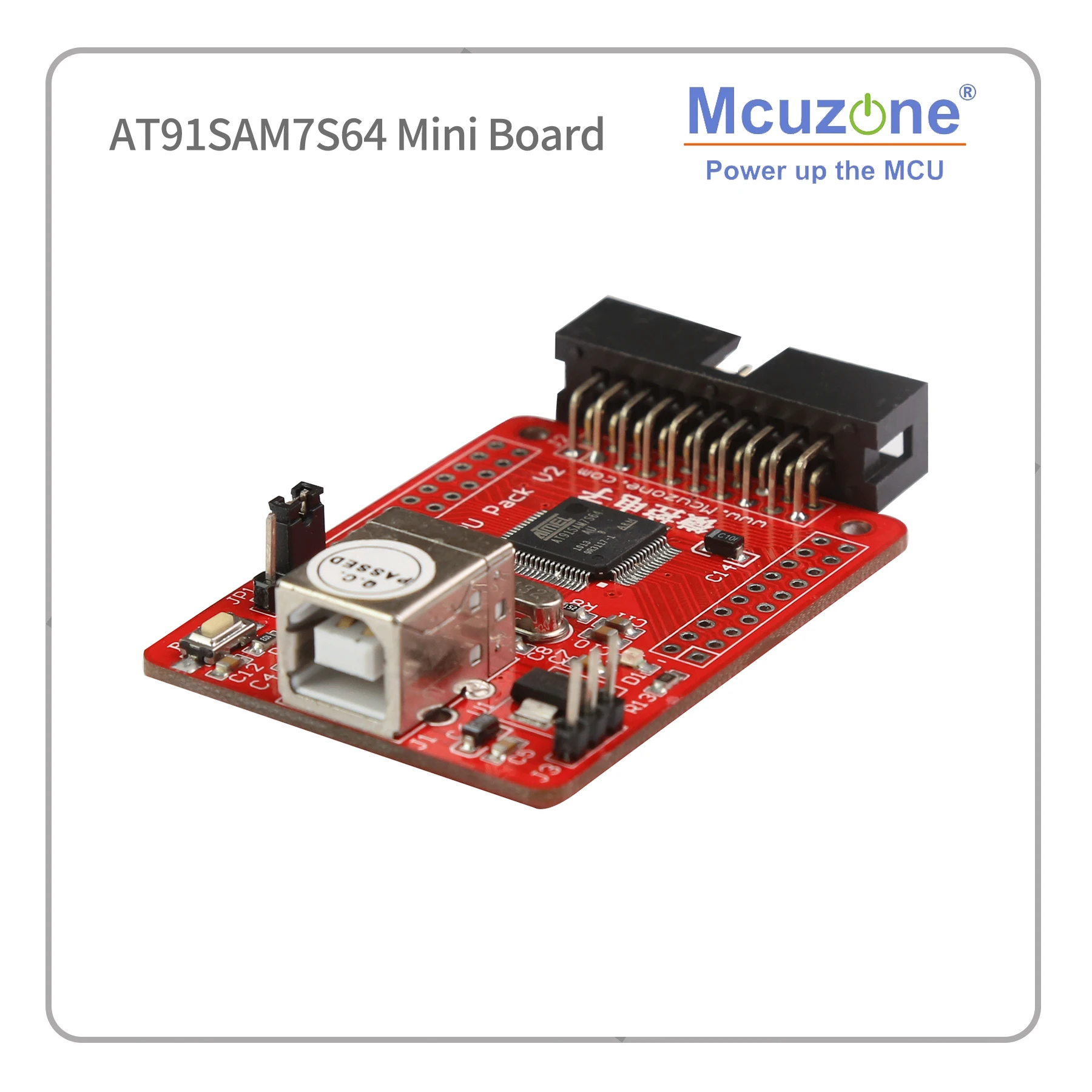AT91SAM7S64 мини плата ARM7 комплект разработки SAMS764 7S64 JTAG USB ATMEL микрочип|board board|board kitboard