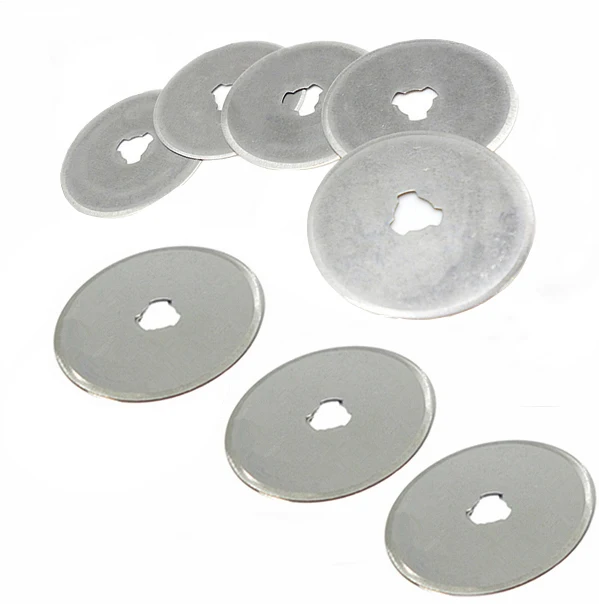 

20 Pack 28mm Rotary Blades Cutters Fabric Paper Circular Cut Patchwork Leather Craft Rotary Cutter Refill Replacement Blades New