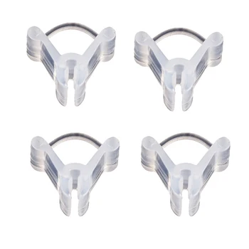 

100 Pcs/Set Mini Grafting Clips Transparent Vegetable Flower Plants Gardening Ornaments Tools