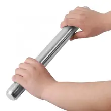 Дома кухня 304 Вертлюги из нержавеющей стали булавки Ресторан домашняя выпечка Cookie тесто прокатки инструменты