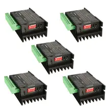 BMBY-5PCS ЧПУ одноосный 4A TB6600 шаговый двигатель драйвер контроллер