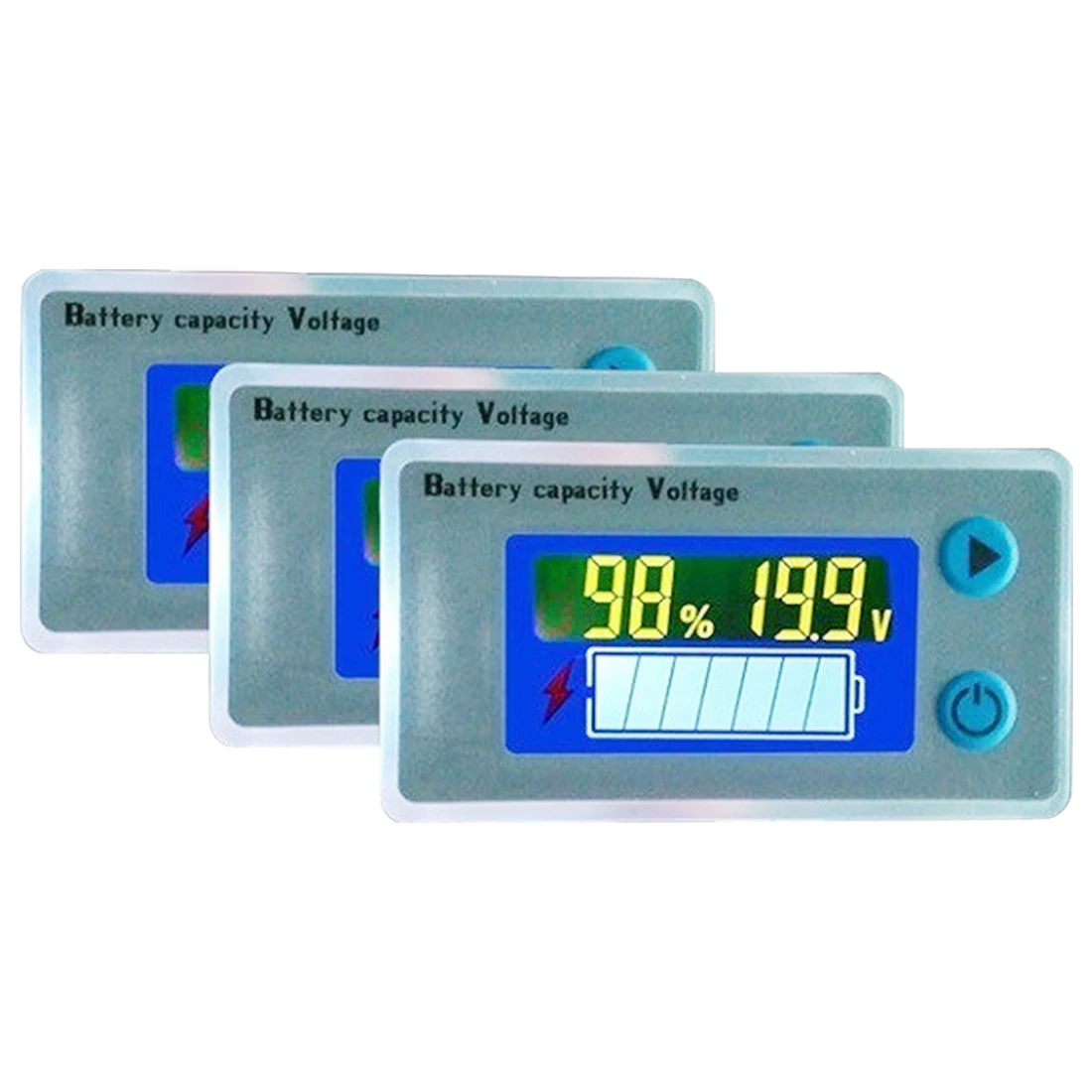

Universal Battery Capacity Voltmeter Tester 10-100V LCD Car Lead-acid Indicator Digital Voltmeter Voltage Tester Monitor