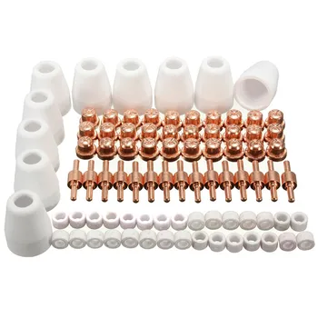 

85Pcs Lg-40 Pt-31 Air Plasma Cutter Cutting Consumables For Cut-50D Cut50 Ct-312