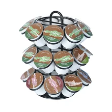 OASISWJ держатель кофейных капсул хранение кофейных капсул полки диспенсер кофейных капсул башня подставка для 27 шт