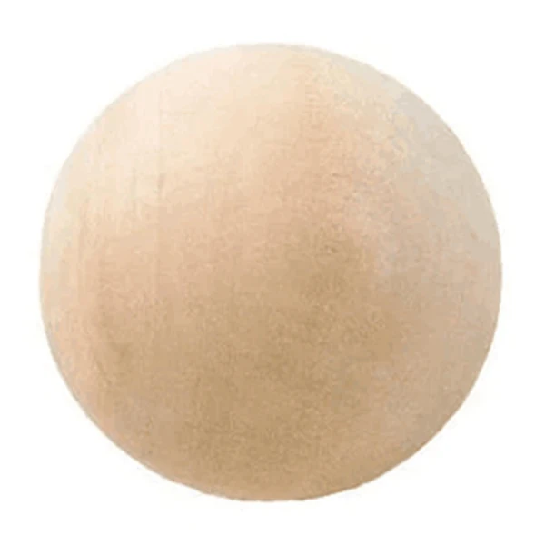

Wooden beads natural semi-drilled 4 pcs. Balls 3cm hole approx. 6mm polished