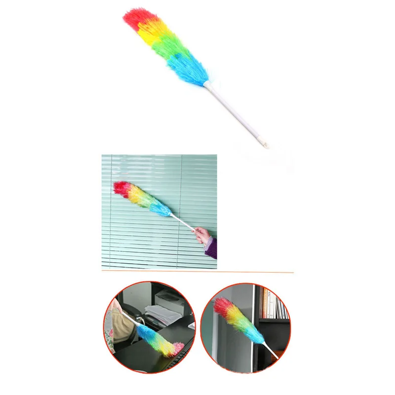 Colorful Magic Home Office Room Corner Dust Clean Anti Static Ultrafine Duster Handle Cleaner Brush Tools Easy to Use cleaning duster telescopic duster brush microfiber duster brush wool duster brush telescopic dust brush microfiber dust brush telescopic dust remover