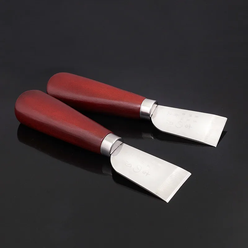 1 шт. Diy Инструменты для резки кожи нож для резки медный нож для обрезки с лезвием кожаный инструмент 35 мм ширина