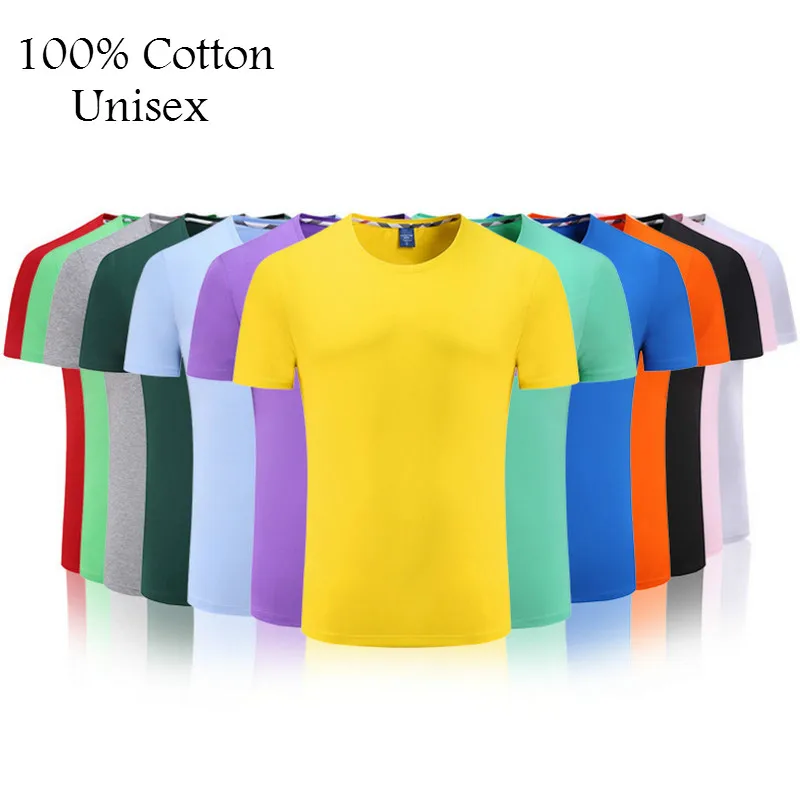 

2018 New Solid Color T Shirt Mens Multiple Colors 100% cotton T-shirts Summer Skateboard Tee Tops Boy Skate Tshirt Free shipping
