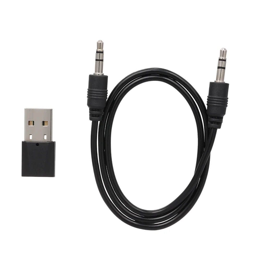 

X1 Bluetooth Audio Transmitter Bluetooth 4.2 Bluetooth Adapter for TV PC MP3 MP4 with USB Interface with 3.5mm AUX Cable