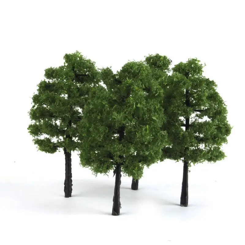 

20pcs Model Trees Artificial Tree Train Railroad Scenery Architecture Tree 1:100 Scenery Landscape Accessories toys for Kids