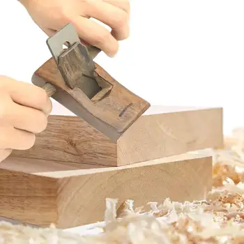 

100mm Hand Planer Carpenter Ebony Woodworking Trimming Planing Tool Mini Size Protable For Making Wooden Surfaces Smooth