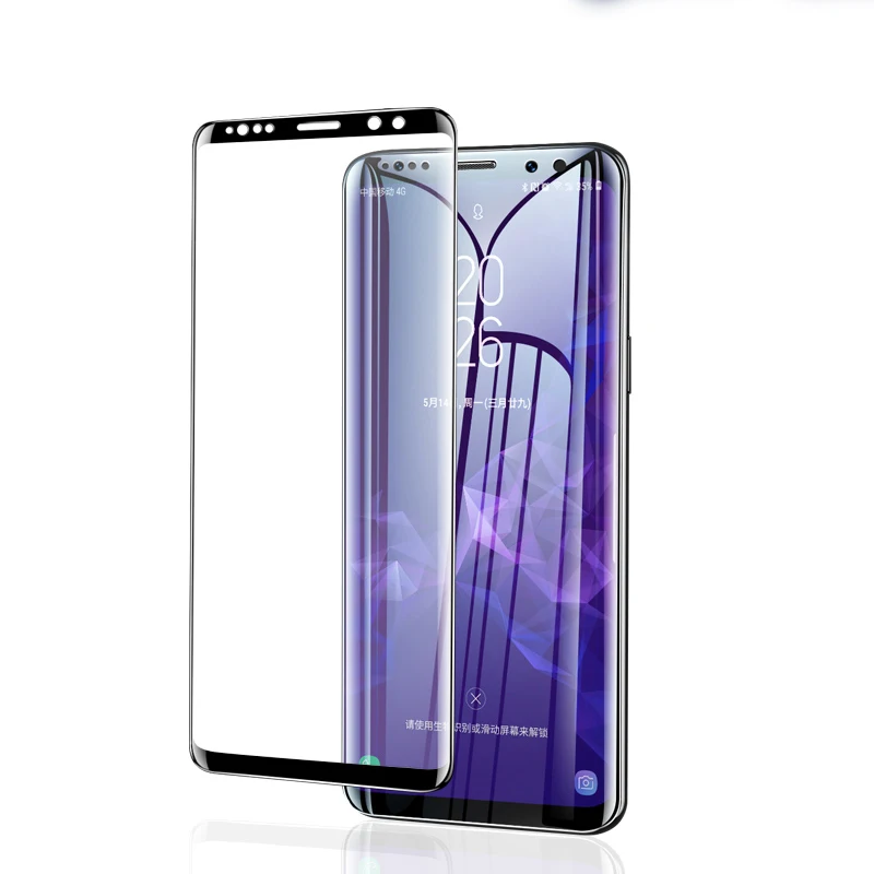 20D Full Curved Tempered Glass For Samsung Galaxy S8 S9 Plus Note 8 9 Screen Protector For Samsung S6 S7 Plus S8 Protective Film