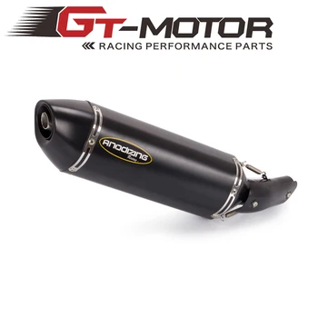 

Motorcycle Slip on Exhaust system With Muffler Fit For Kawasaki Ninja250 Ninja 250 2008-2012 middle pipe with exhaust