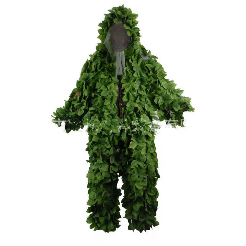 Армейские фанаты джунгли Снайпер стрельба Охота камуфляж Ghillie Костюмы Военная