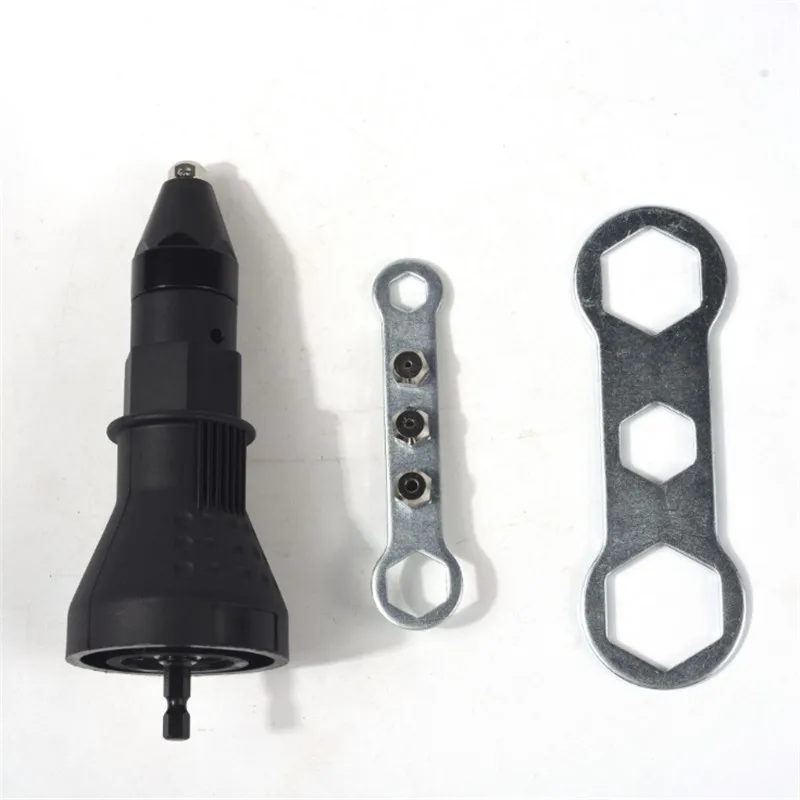 

New Electric Rivet Nut Guns Riveting Tool Cordless Riveting Drill Adaptor Insert Nut Tool Riveting Drill Adapter 2.4mm-4.8mm