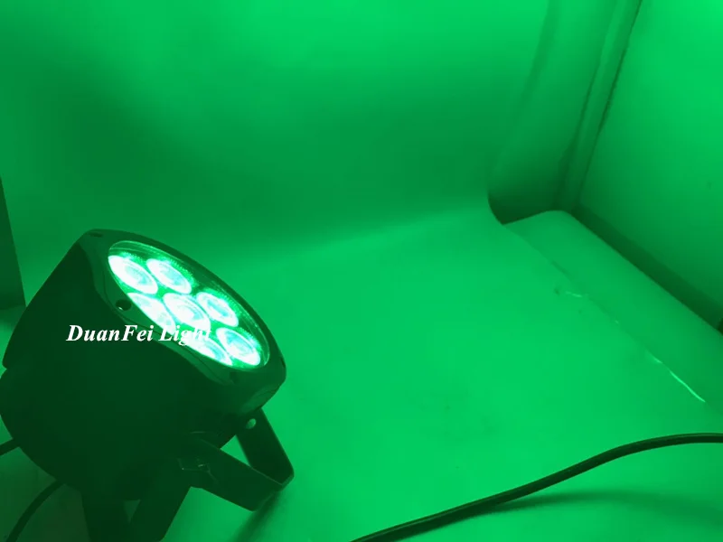 20pcs 7x18 watt led par rgbwa uv mini size wash high bright rgbwauv with powercon | Лампы и освещение