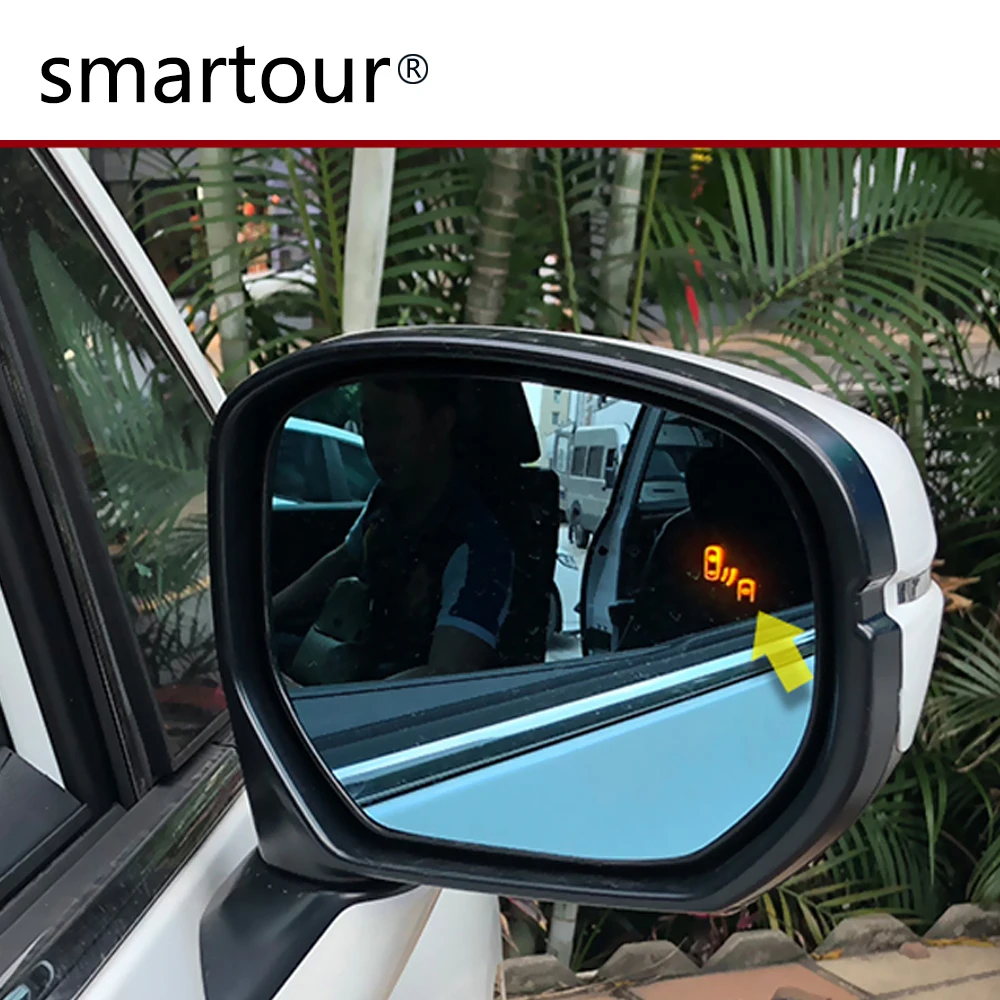 Smartour BSM BSD microwave radar reverse parking sensor blind spot blind zone monitoring and line assist for Toyota Camry Reiz