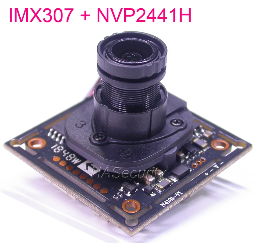 AHD H (1080 P)/CVBS (D1) 1/2. 8 &quotSony STARVIS IMX307 CMOS + NVP2441 CCTV модуль камеры PCB плата OSD кабель M12 IRC