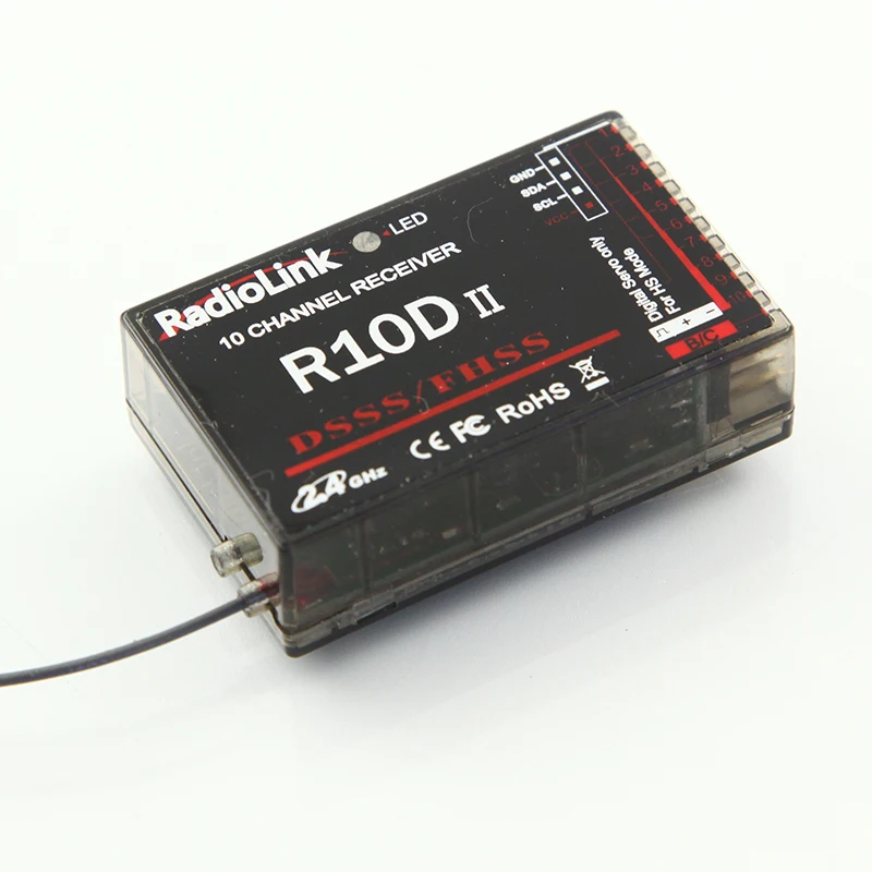 Radiolink R12DSM R12DS R9DS R8FM R6DSM R6DS R6FG Rc приемник 2,4G усилитель сигнала для передатчика радиоуправляемой модели AAT9/AT9S/AT10/AT10II