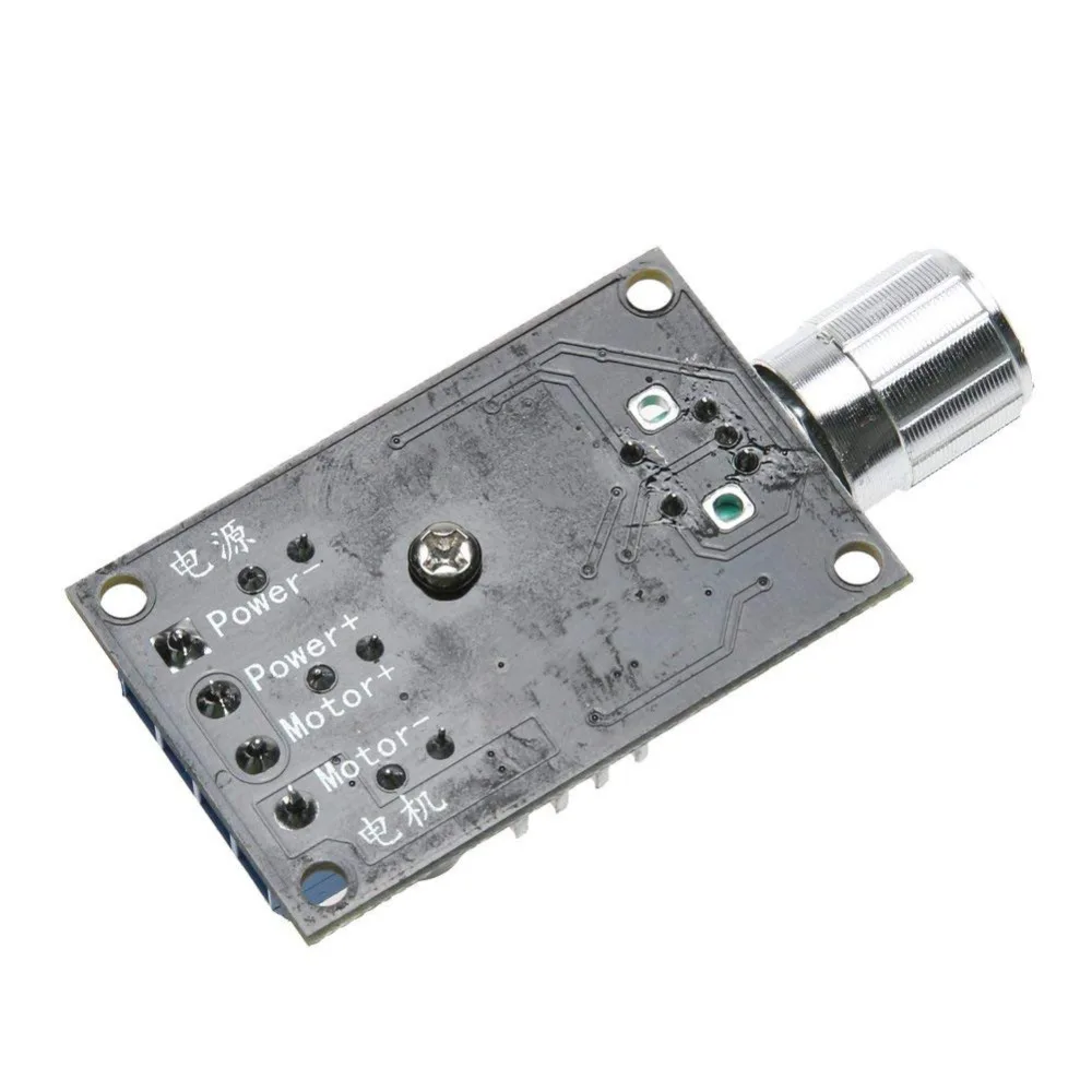 DC 6 28V 12V 24V 3A ШИМ регулятор скорости двигателя регулируемый Регулятор Двигателя