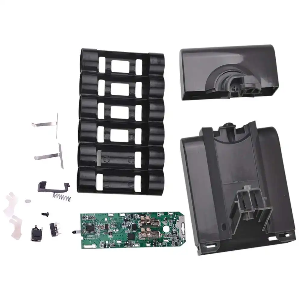 

Battery Protection Pcb Board Kit For Dyson V8 Vacuum Cleaner Pcb Board + Housing + Screws+ Switch Button Set For Dyson V8 Part