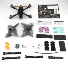 GEPRC ELEGANT 5.8G 230mm Brushless FPV Racing Drone with Frsky R-XSR Receiver 40A BLHeli_s Full 3K Carbon Fiber 600TVL BNF