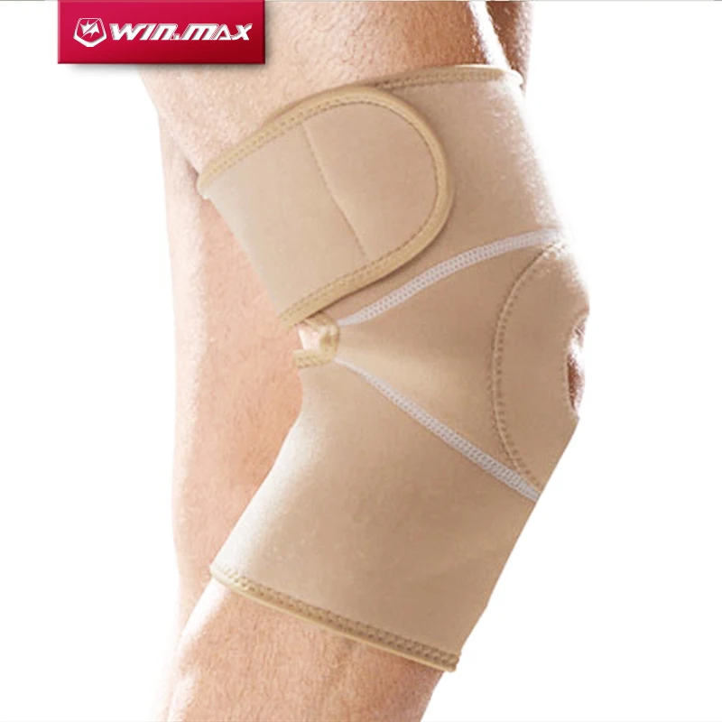 Профессиональный ремешок Winmax подкладка со стяжкой протектор Бадминтон Баскетбол Бег воздухопроницаемое колено ортопедическая поддержка колена
