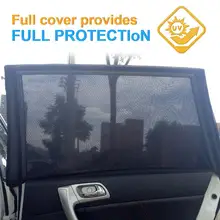 1 пара автомобиля боковое окно солнцезащитный козырек занавес сетка солнце тепловой блок внедорожник специальный москитный устойчивый экран окна автомобиля аксессуары