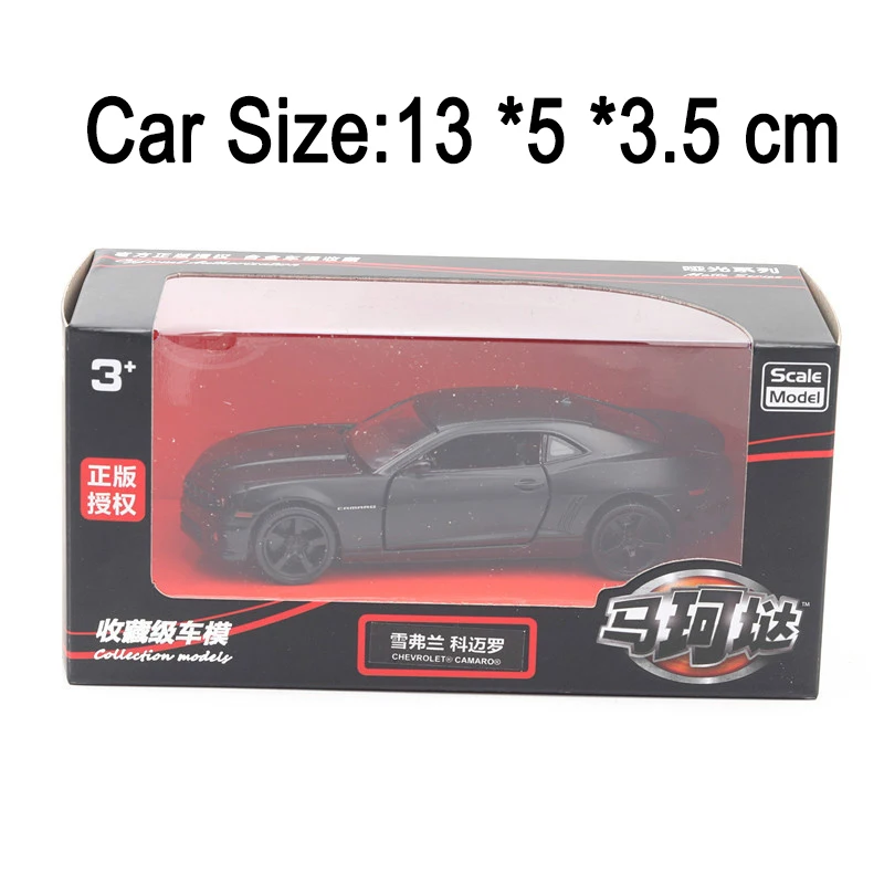 Коллекция 1/36 литый под давлением автомобиль Camaro из сплава Игрушечная модель с 2