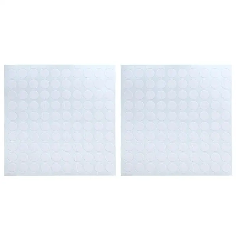

200 Points Removable Circular Sticky Balloons Glue Points Double-Sided Rubberized Adhesive Dot Tape Point Tape Party Decoration