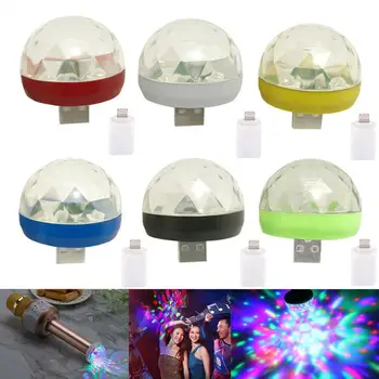 

USB Rechargeable Voice Control Magic Ball Lamp with Adapter-25