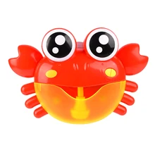 

Baby Bath Toys Bubble Crabs Toys For Children Funny Bath Music Bubble Maker Bathtub Pool Swimming Soap Machine Kids Bathroom