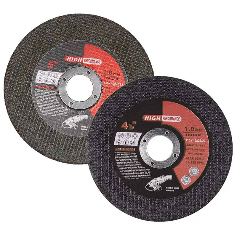 10 pcs Metal Cutting Disc Flat Blade Stainless Steel 115mm Air Cut off Thin 4.5/"