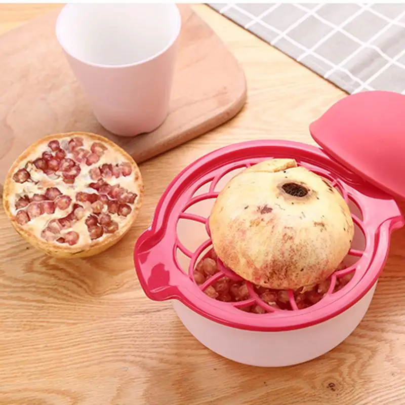 

Silicone Pomegranate Peeler Machine Kitchen Tools Gadget House Fruit Peeling Bowl Practical Accessories For Kitchen Home Product