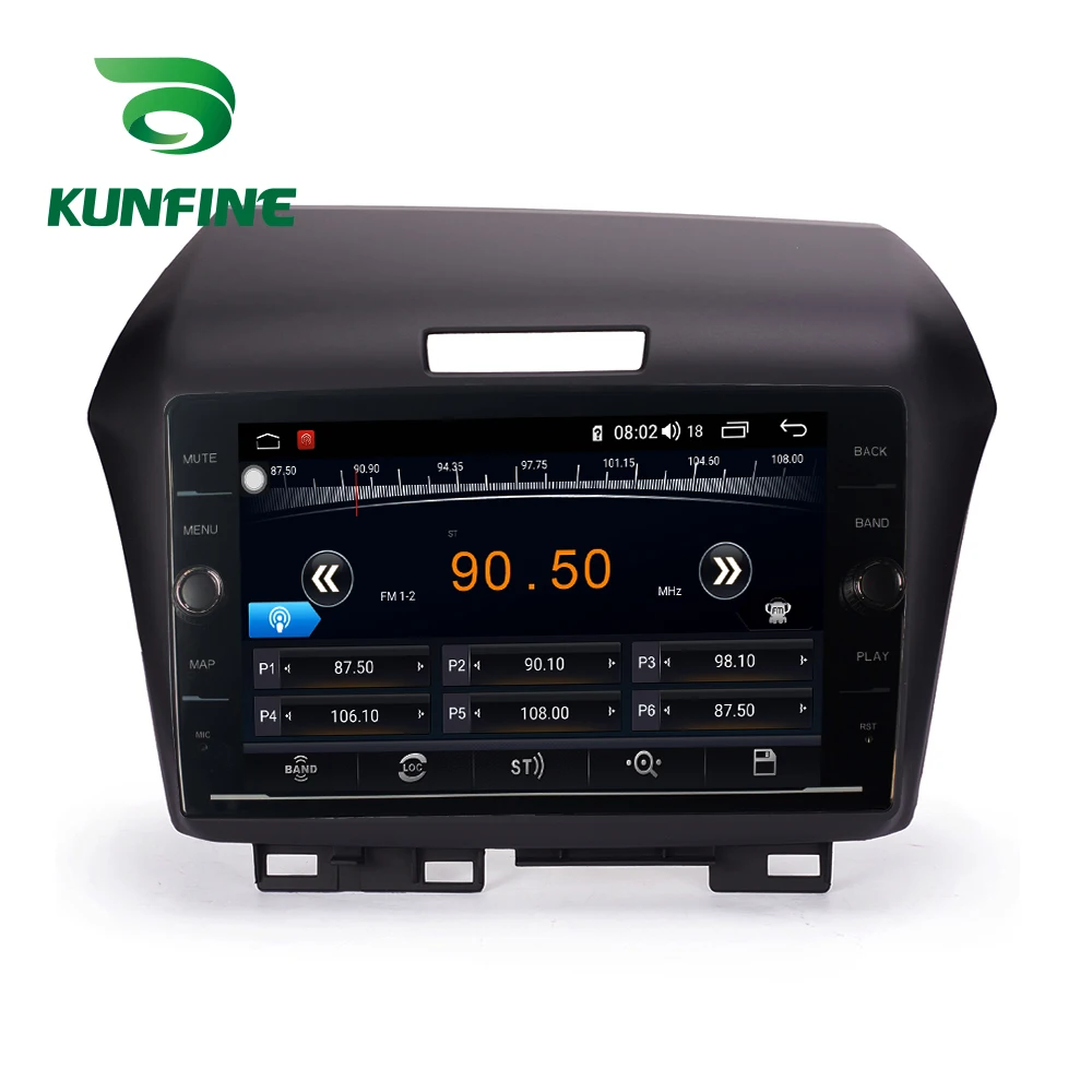 Best Octa Core ROM 64GB Android 8.1 Car DVD GPS Navigation Player Deckless Car Stereo For Honda Fit 2008-2013 Radio Headunit Device 3