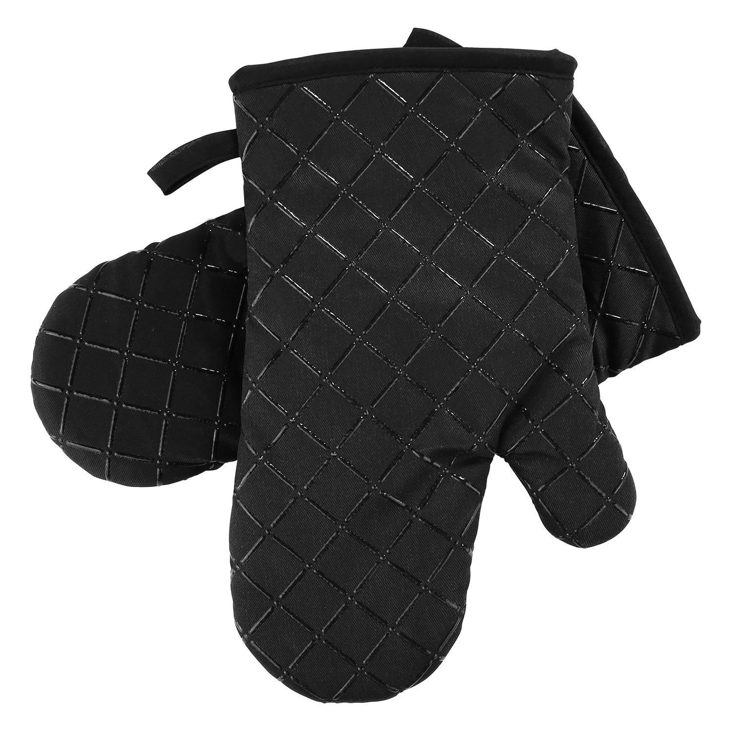 Silicone Oven Gloves Non-Slip Heat Resistant 1 Pair For Cooking Baking Barbecue