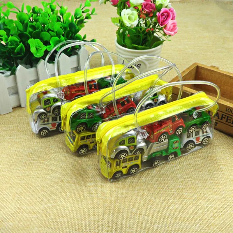 6 шт./компл. мини игрушечный автомобиль из сплава Diecasts & Toy модель автомобиля для