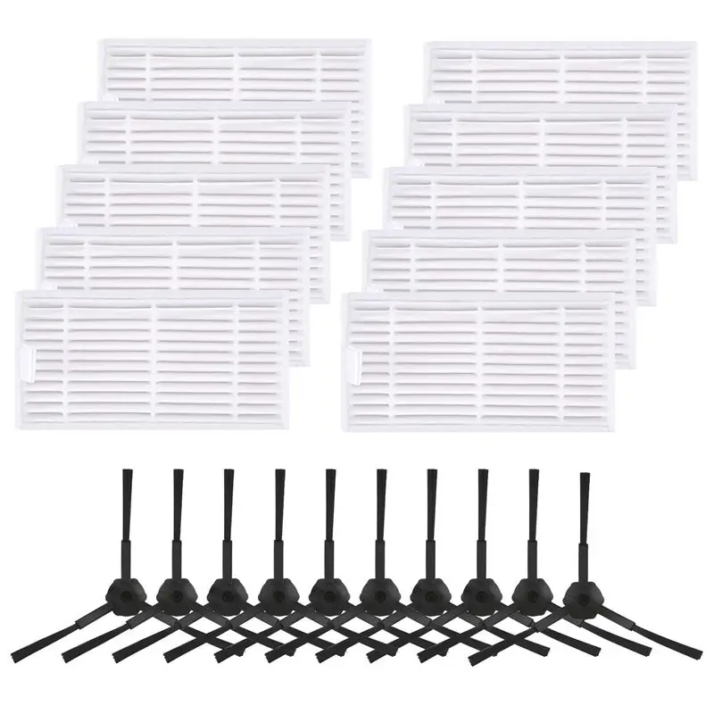 20 Pack Replacement Filter &amp Brush Accessories For Ilife V3S Pro V5 And V5S Robot Vacuum Highly Efficient | Бытовая техника
