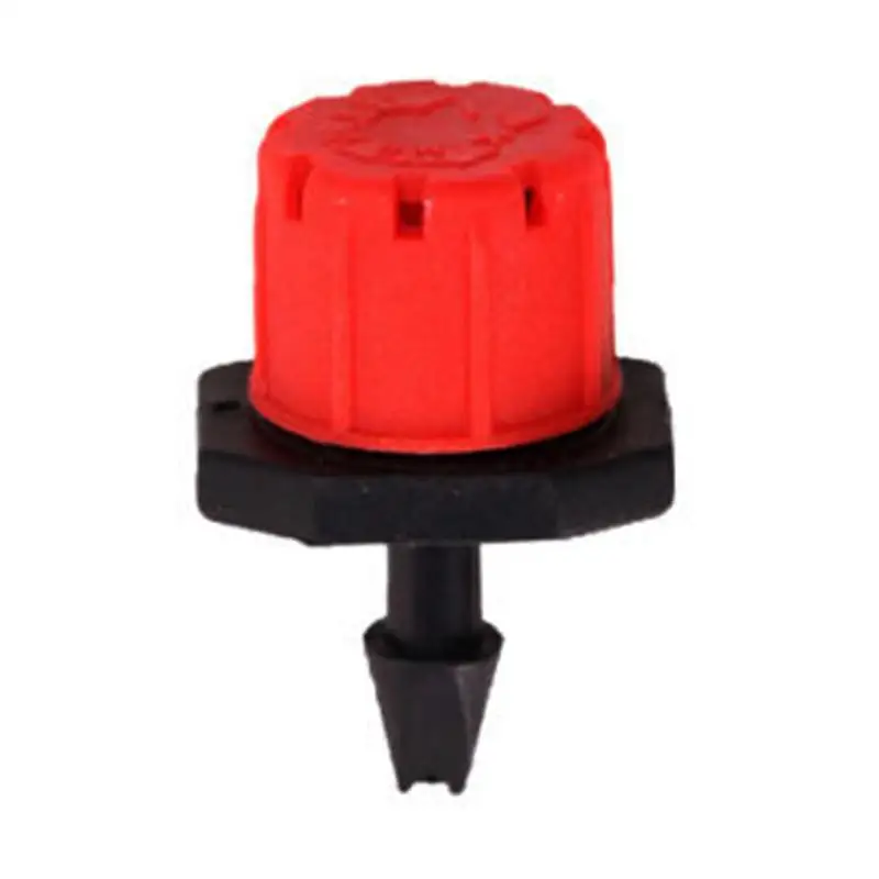 

100 Pcs Garden Sprinklers Water Dripper Head Agriculture Garden Watering Gadgets Micro Flow Dripper Drip Head Hose Adjustable