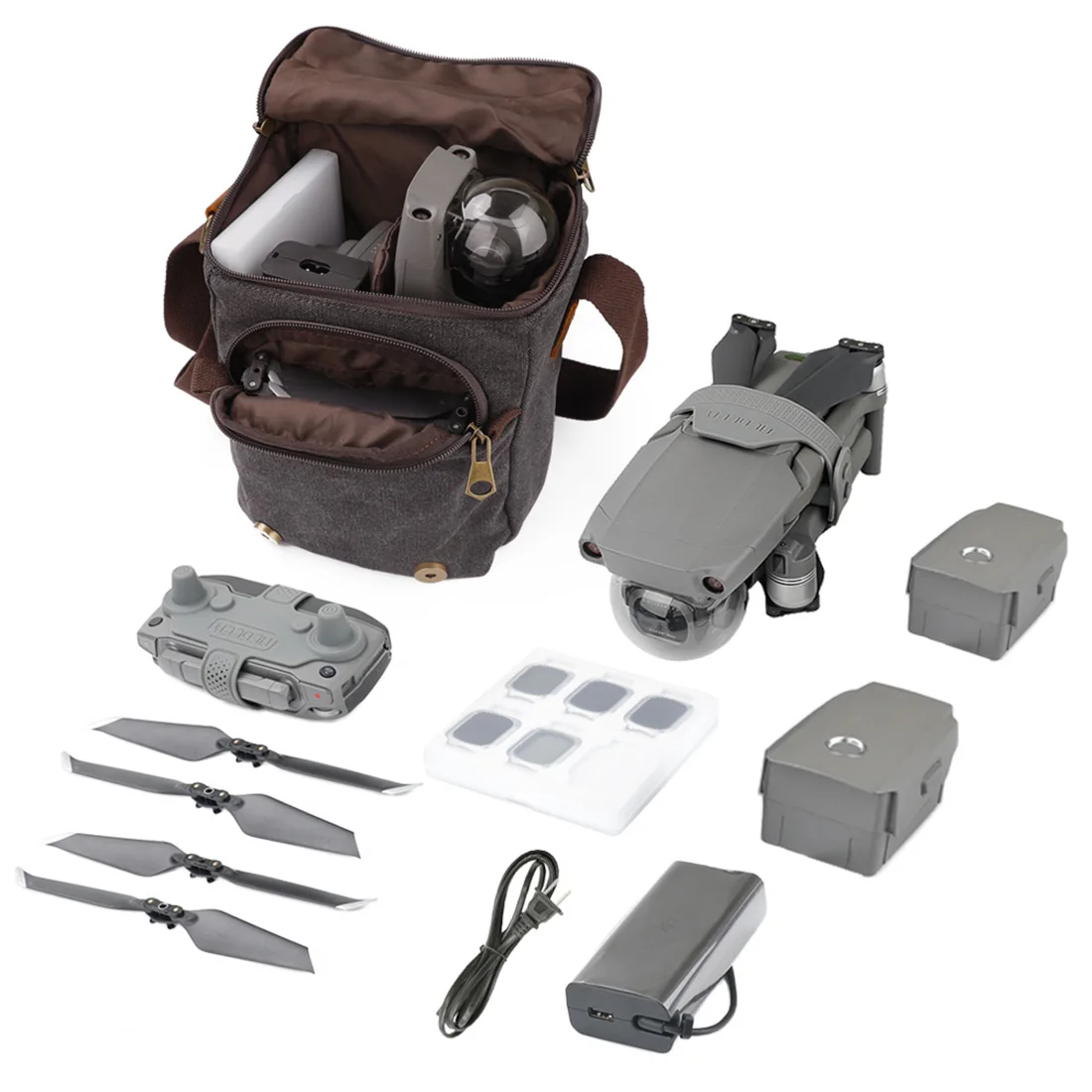 Storage Canvas Waterproof Handbag Bag Backpack for DJI Mavic 2/Mavic