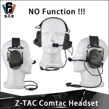 Без функции Z Tactical Comtac II Гарнитура Airsoft Comtac военные C2 наушники