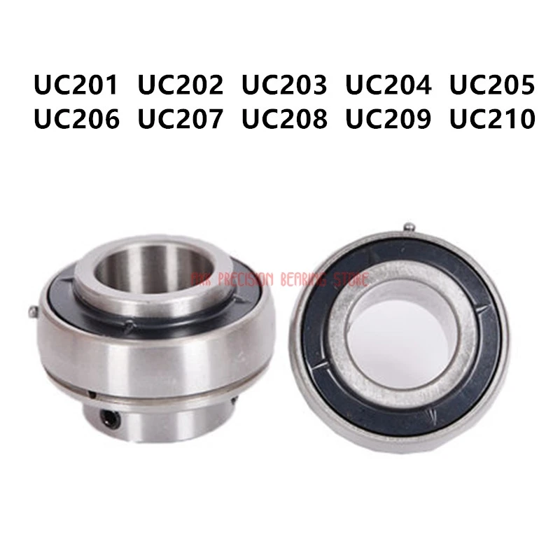 Высокотемпературный подшипник Uc201 Uc202 Uc203 Uc204 Uc205 Uc206 Uc207 Uc208 Uc209 Uc210 (1 шт.) по Цельсию