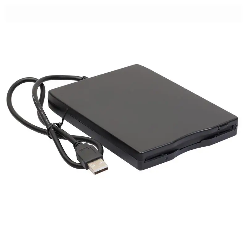 

Portable USB External Diskette Drive 3.5 inch 1.44MB Floppy Disk FDD 12 Mbps CD-ROM Driver for Desktop Laptop Computer PC