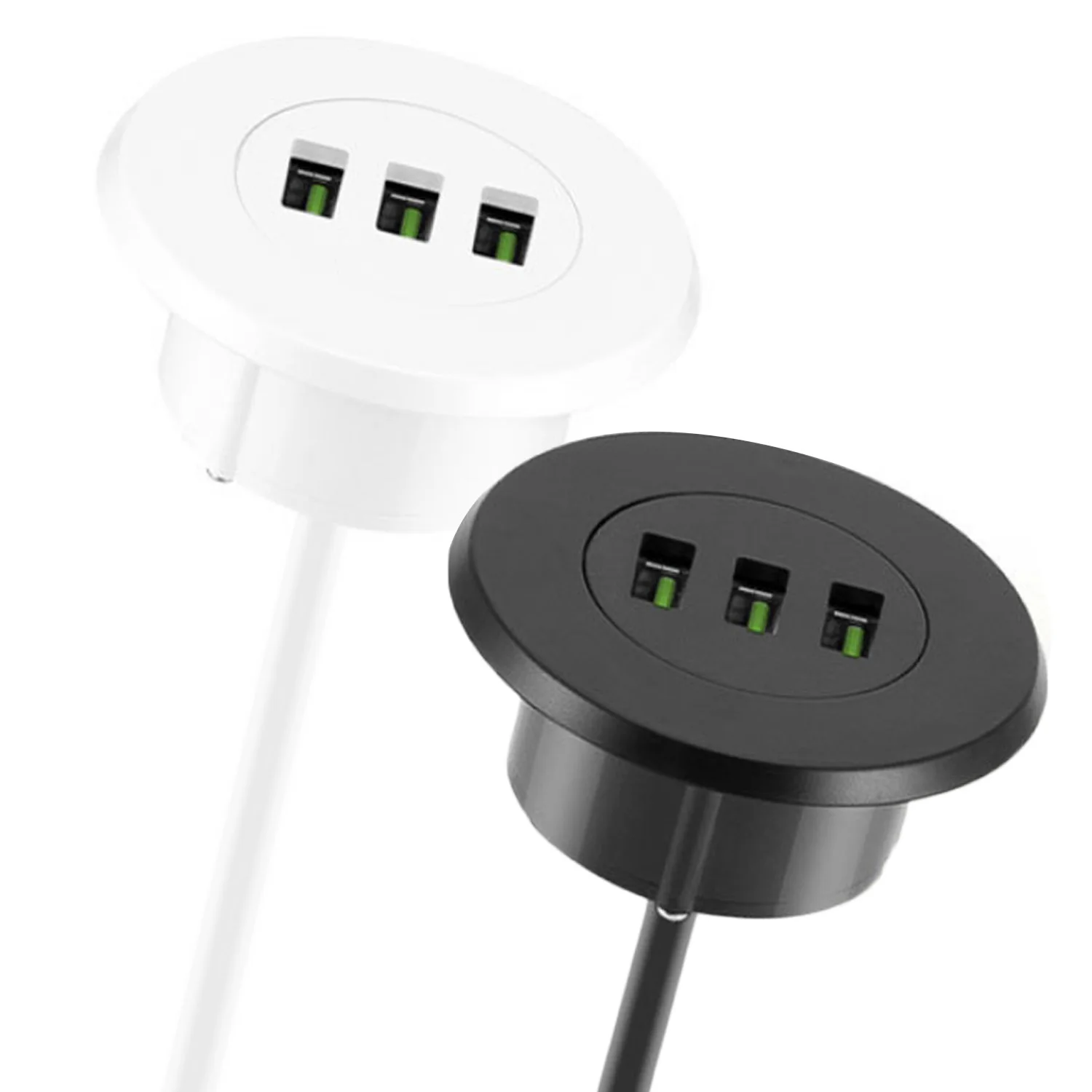 Besegad универсальная настольная зарядная станция с 3 USB портами для планшета