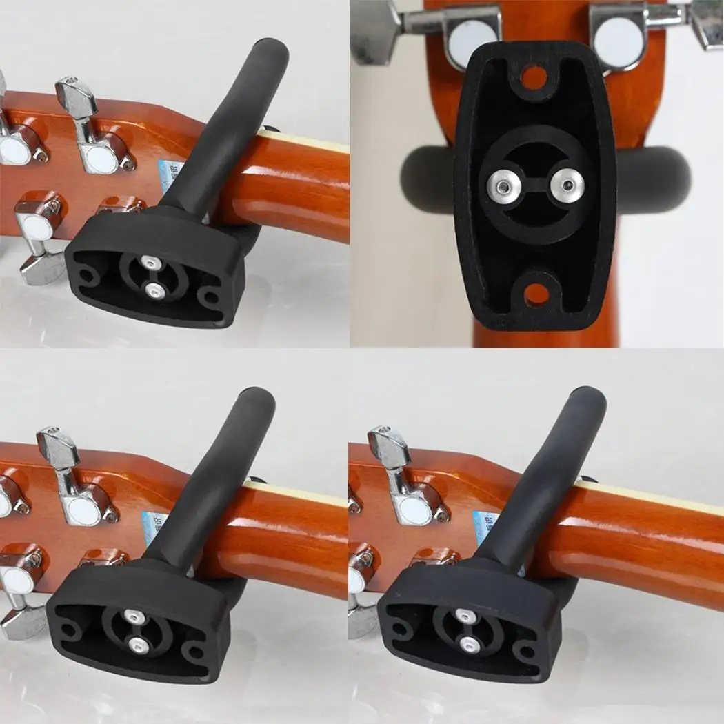 

Guitar Wall Mount Hanger Stand Rack Hook Holder 70g for Fits almost any guitar. Guitar Fashion Ukulele Bass