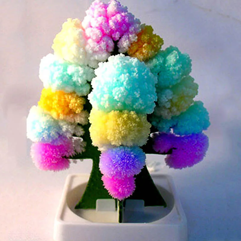 Paper Tree Toy Magic Decoration Ornament For Children Kids Home Holiday YJS Dropship
