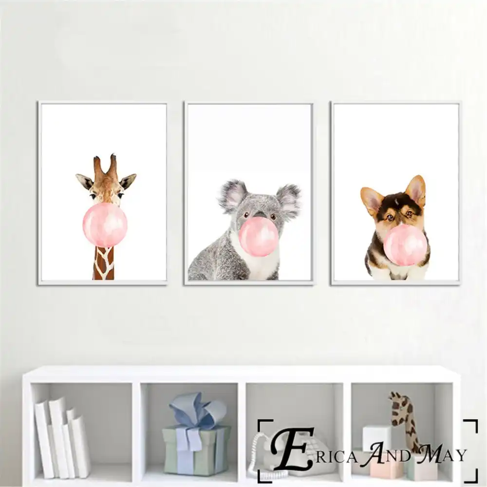 animal bubble gum
